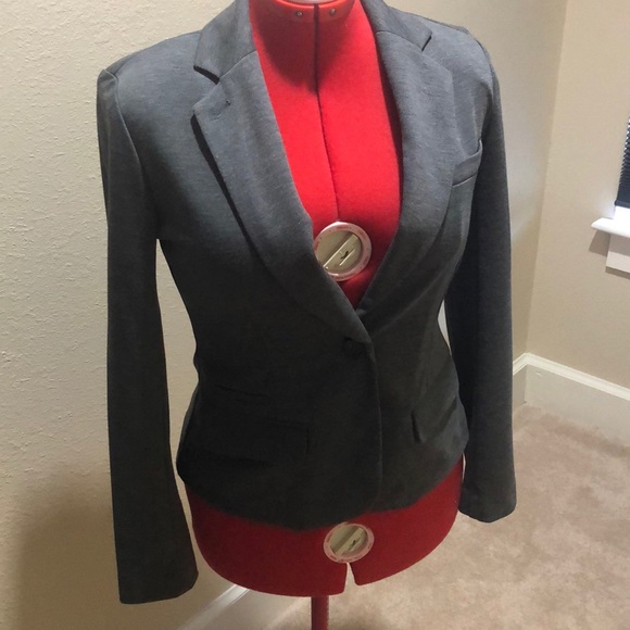 Gray stretch jacket - Picture 1 of 4